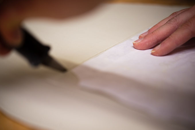 Louise Hall in her studio 2016